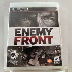 Enemy Front (Sony PlayStation 3, 2014) With Manual PS3 Tested